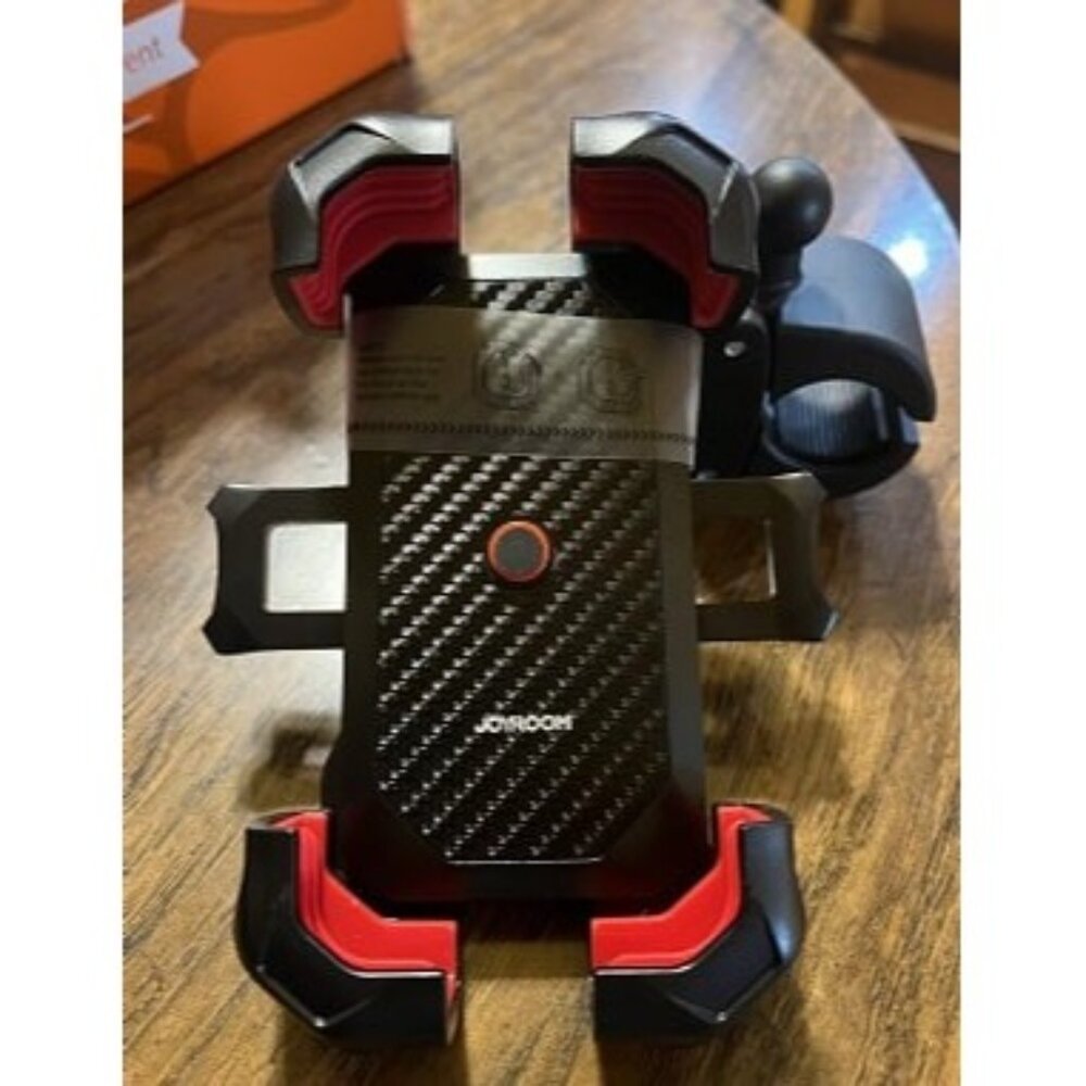 New Motorcycle Phone Mount, [1s Auto Lock][100mph Military Anti-Shake]